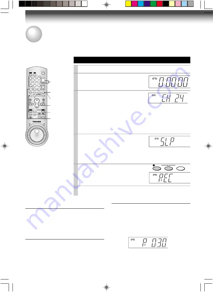 Toshiba W-727 Скачать руководство пользователя страница 24