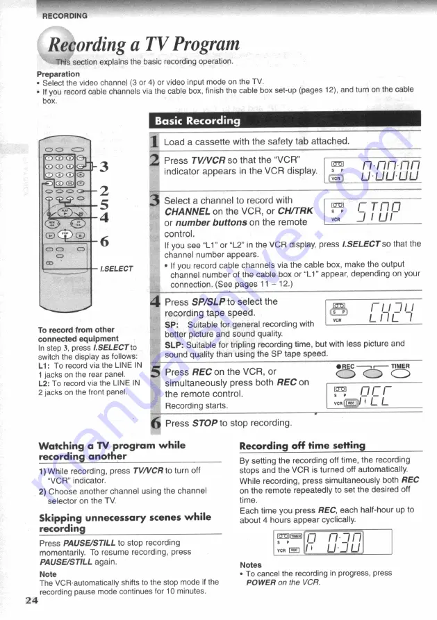 Toshiba W602C Скачать руководство пользователя страница 24