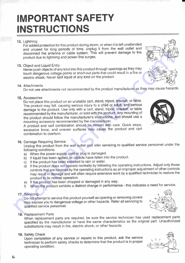 Toshiba W605 Owner'S Manual Download Page 6