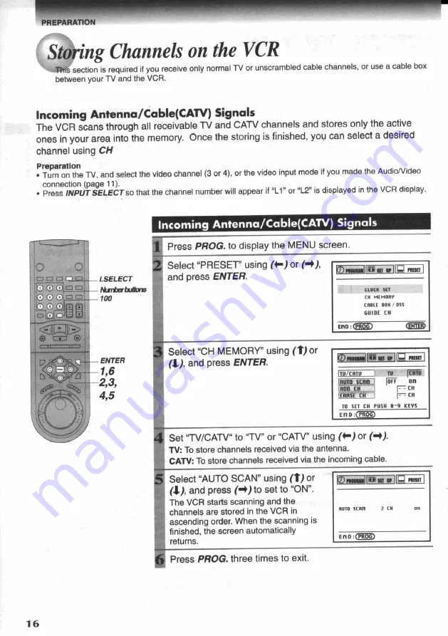 Toshiba W605 Owner'S Manual Download Page 16