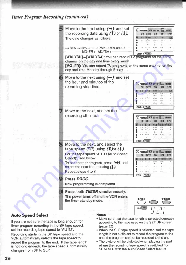 Toshiba W605 Скачать руководство пользователя страница 26