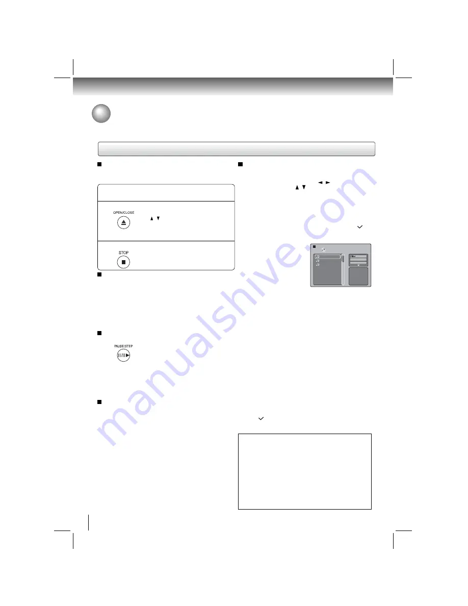 Toshiba XDE600 Owner'S Manual Download Page 26