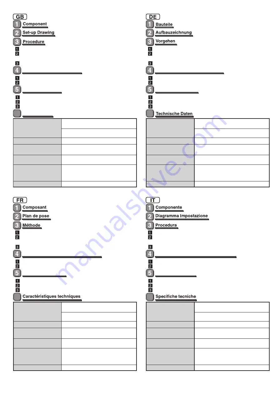 Toto DLE424SMAE Installation Manual Download Page 3