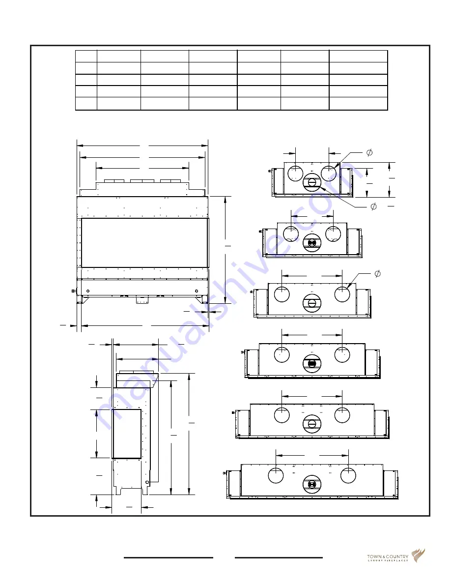 Town & Country Fireplaces Architectural Series Скачать руководство пользователя страница 9