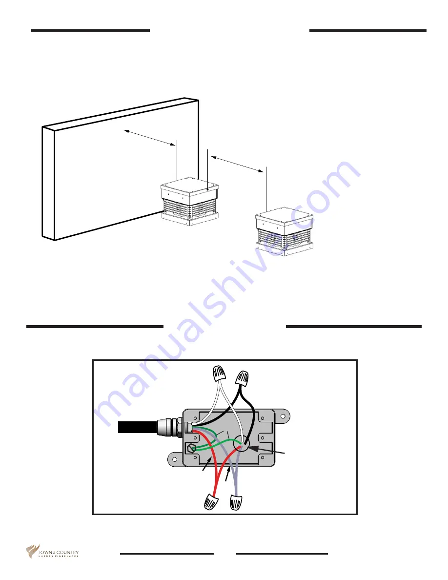 Town & Country Fireplaces Architectural Series Installation Manual Download Page 28