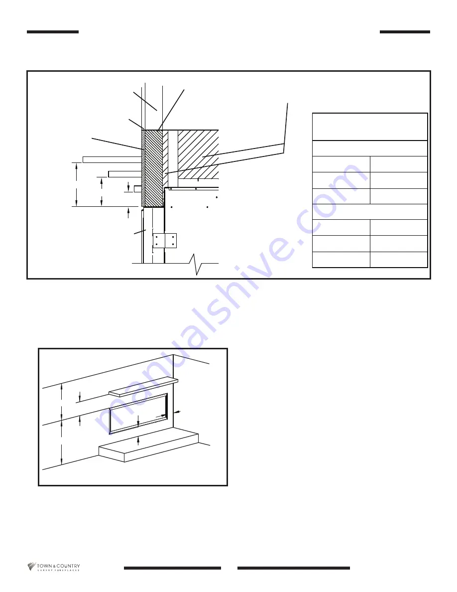 Town & Country Fireplaces D Series Скачать руководство пользователя страница 6