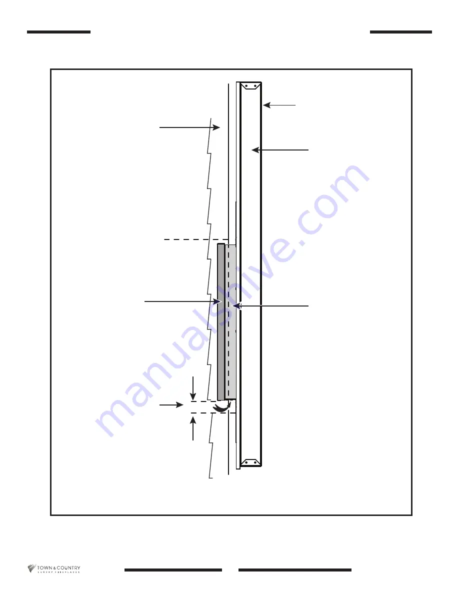 Town & Country Fireplaces D Series Installation Manual Download Page 12