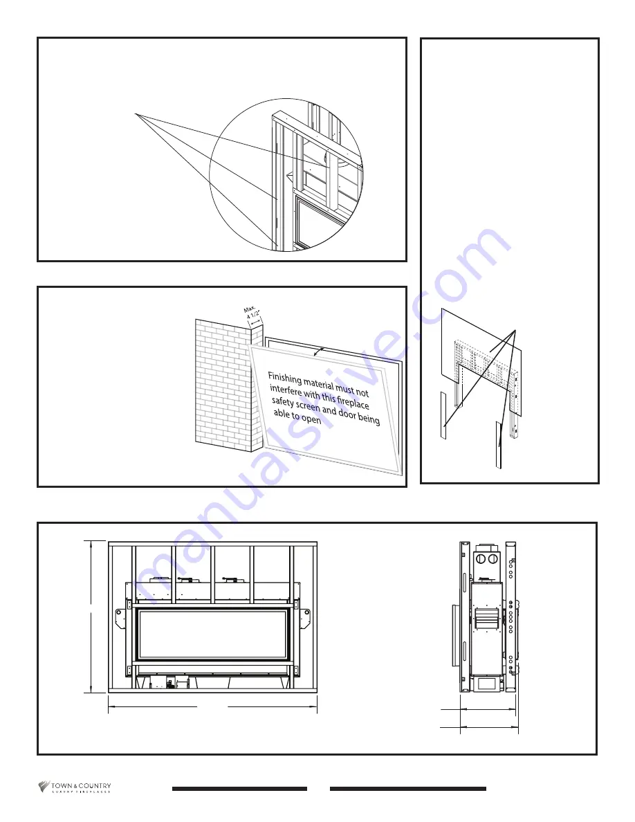 Town & Country Fireplaces D Series Скачать руководство пользователя страница 14