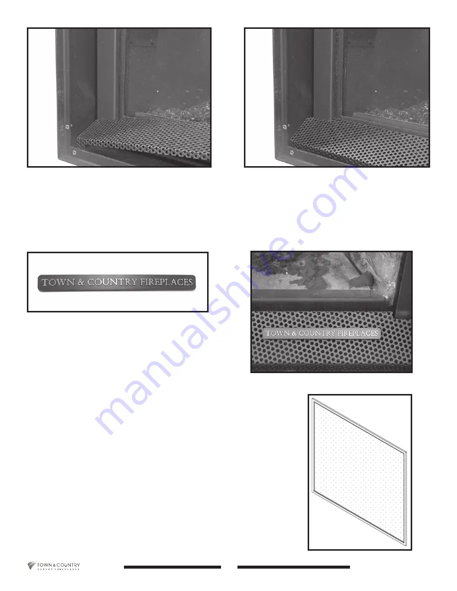 Town & Country Fireplaces D Series Installation Manual Download Page 40