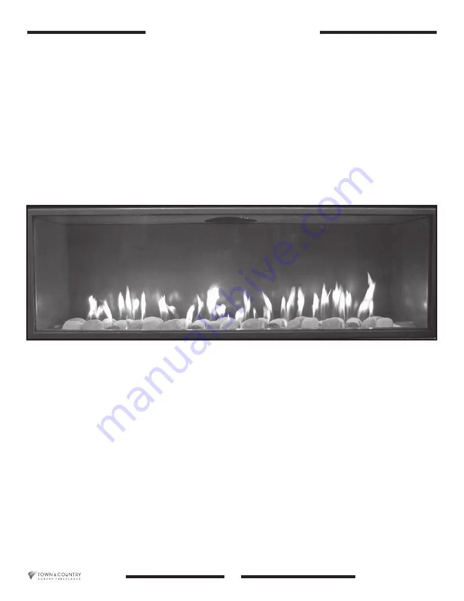 Town & Country Fireplaces D Series Installation Manual Download Page 44