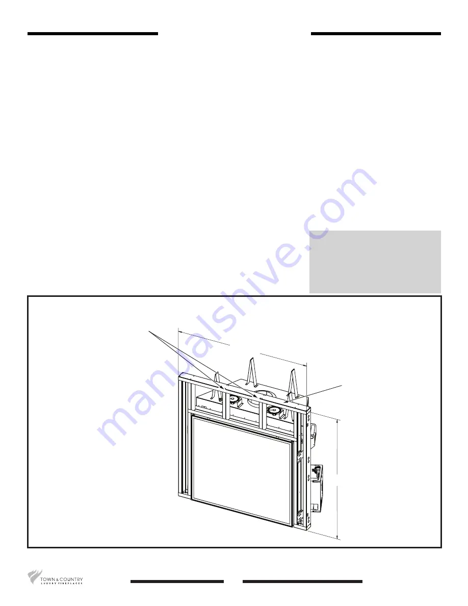 Town & Country Fireplaces D2 Series Installation Manual Download Page 8