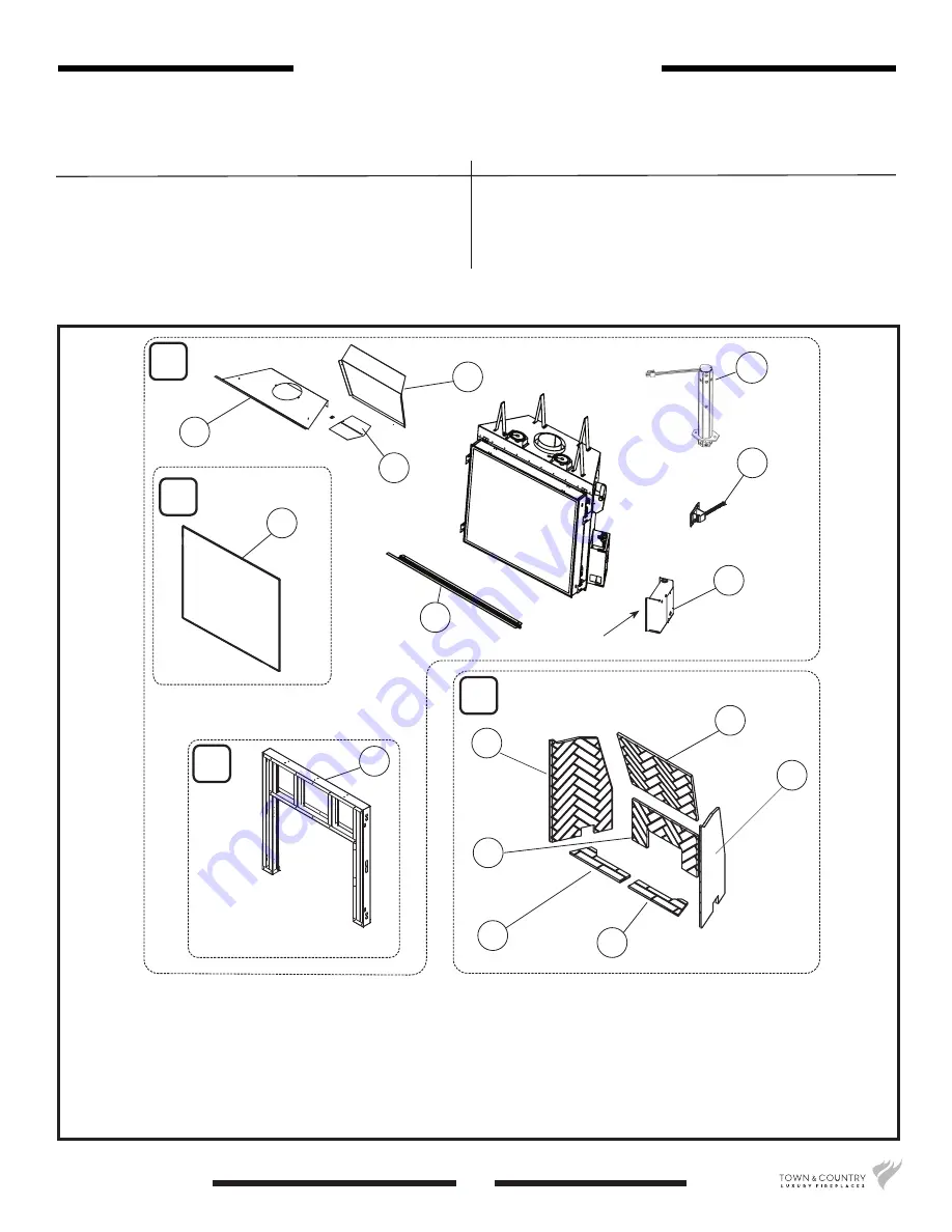 Town & Country Fireplaces D2 Series Скачать руководство пользователя страница 39