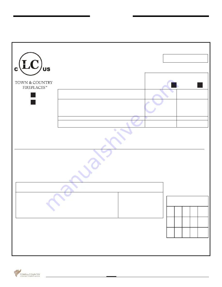 Town & Country Fireplaces TC36 Скачать руководство пользователя страница 48