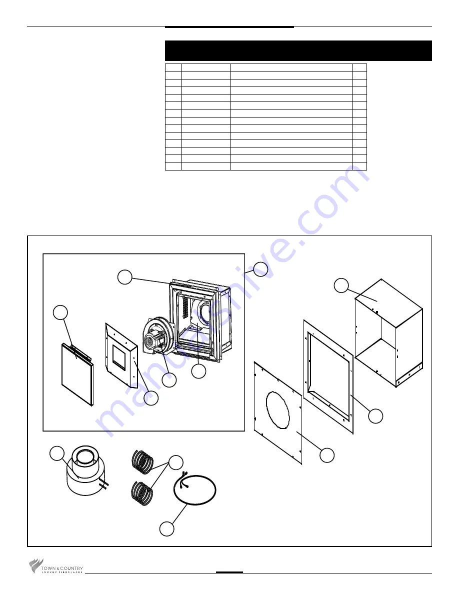 Town & Country Fireplaces TCVT.FMPV3 Скачать руководство пользователя страница 14