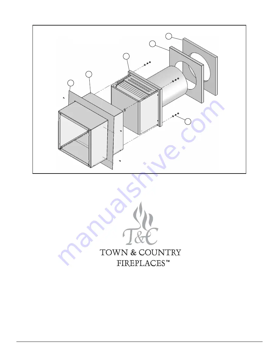 Town & Country Fireplaces TCVT.SSWTA Скачать руководство пользователя страница 4