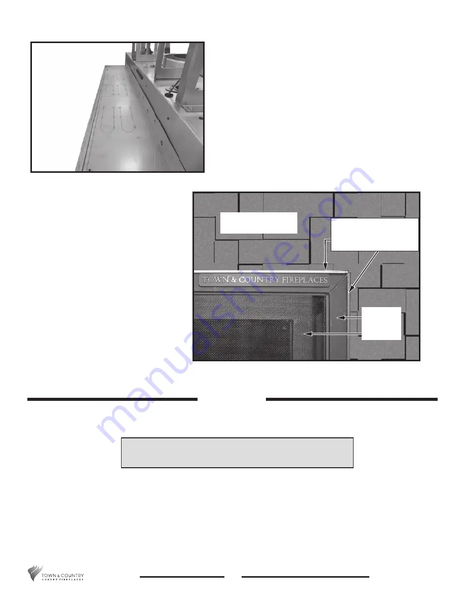 Town & Country Fireplaces TCWS54D Installation Manual Download Page 14