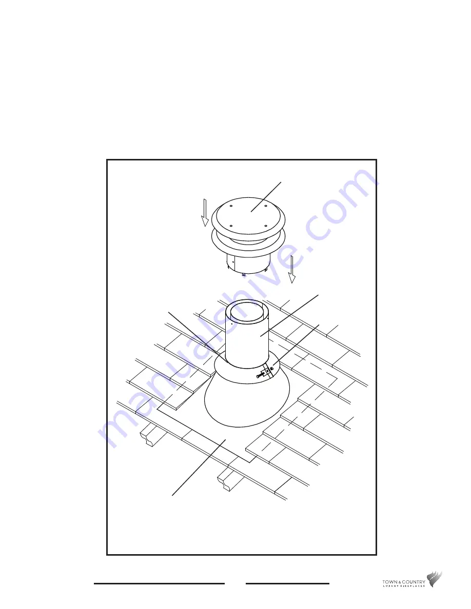 Town & Country Fireplaces TCWS54D Installation Manual Download Page 23