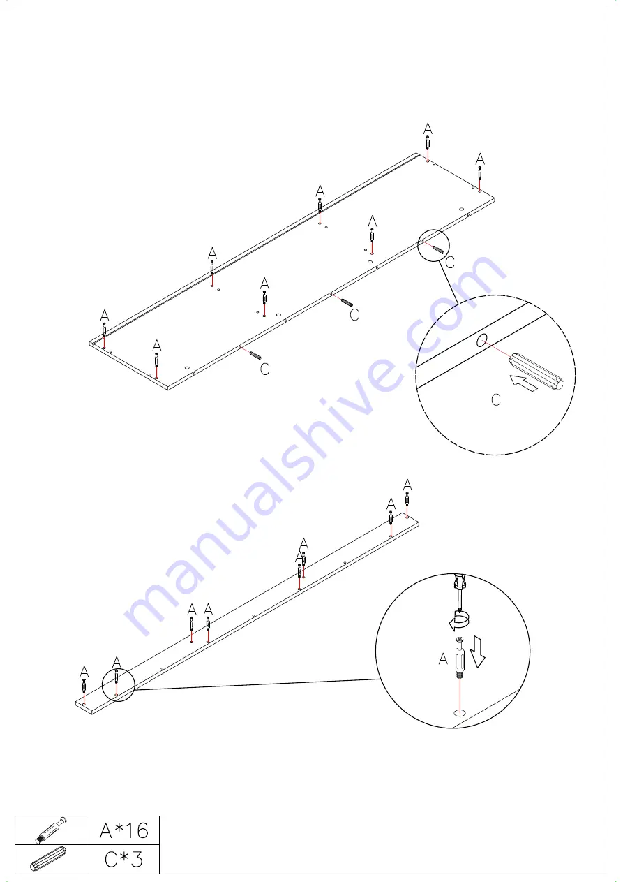 townX TVT-BB-631618 Assembly Instructions Manual Download Page 4