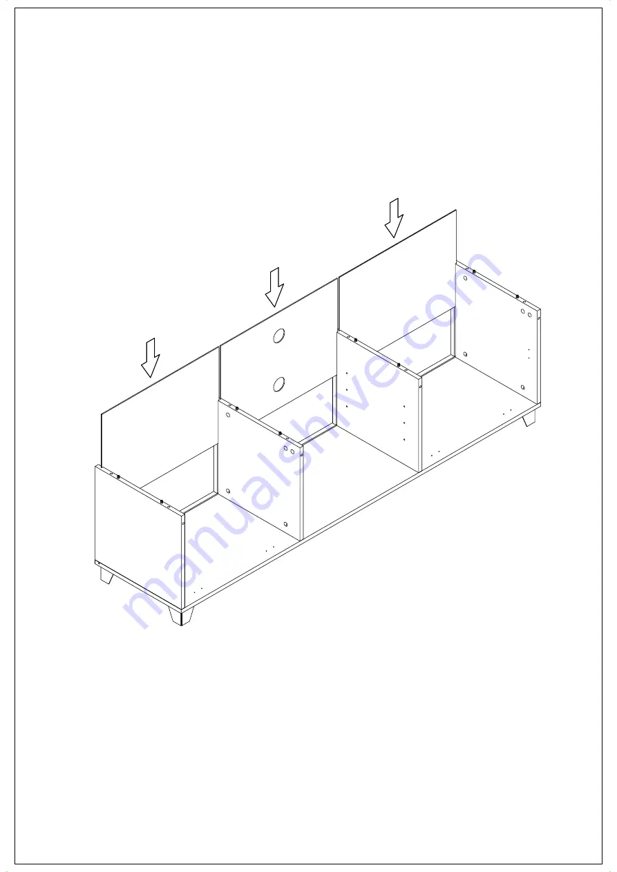 townX TVT-BB-631618 Assembly Instructions Manual Download Page 8