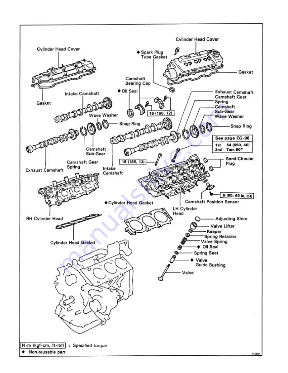 Toyota 1 MZ-FE Скачать руководство пользователя страница 61