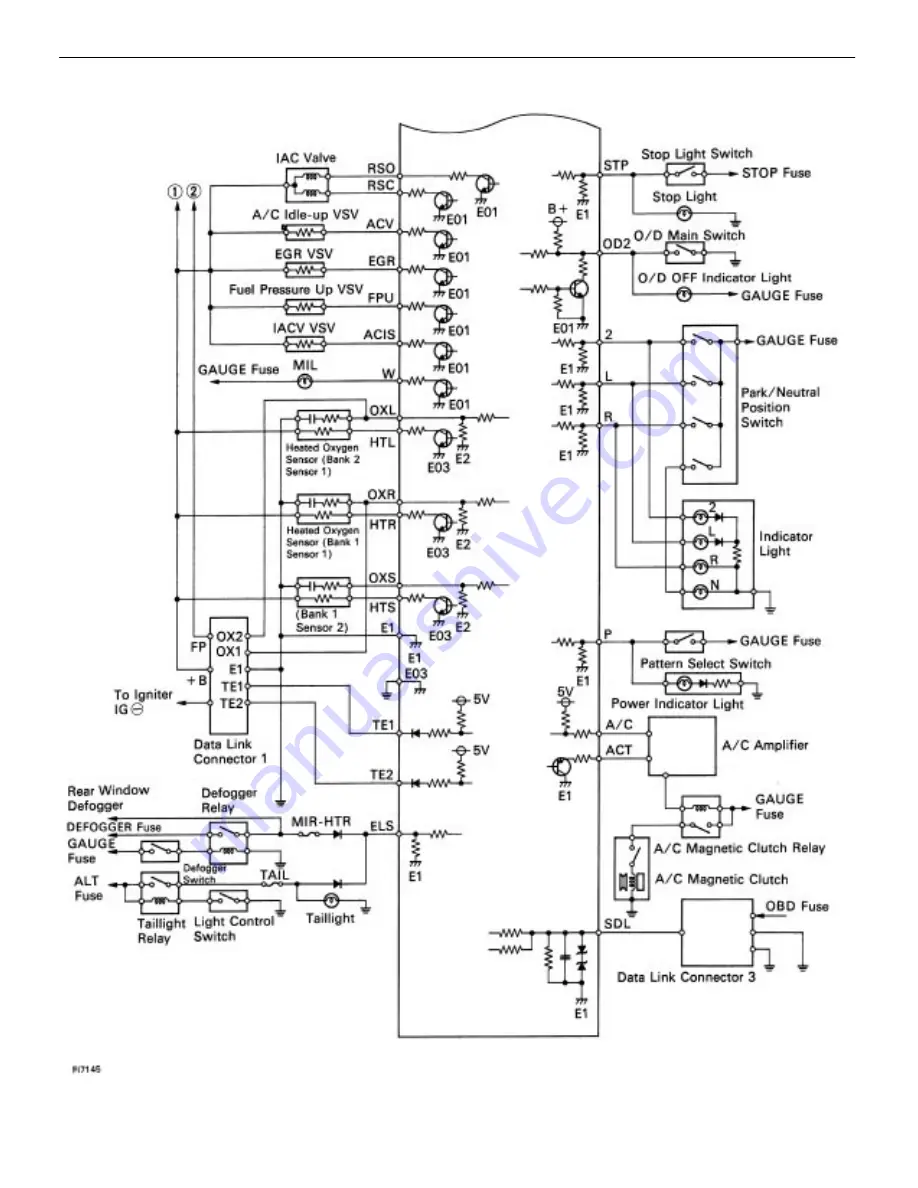 Toyota 1 MZ-FE Скачать руководство пользователя страница 425