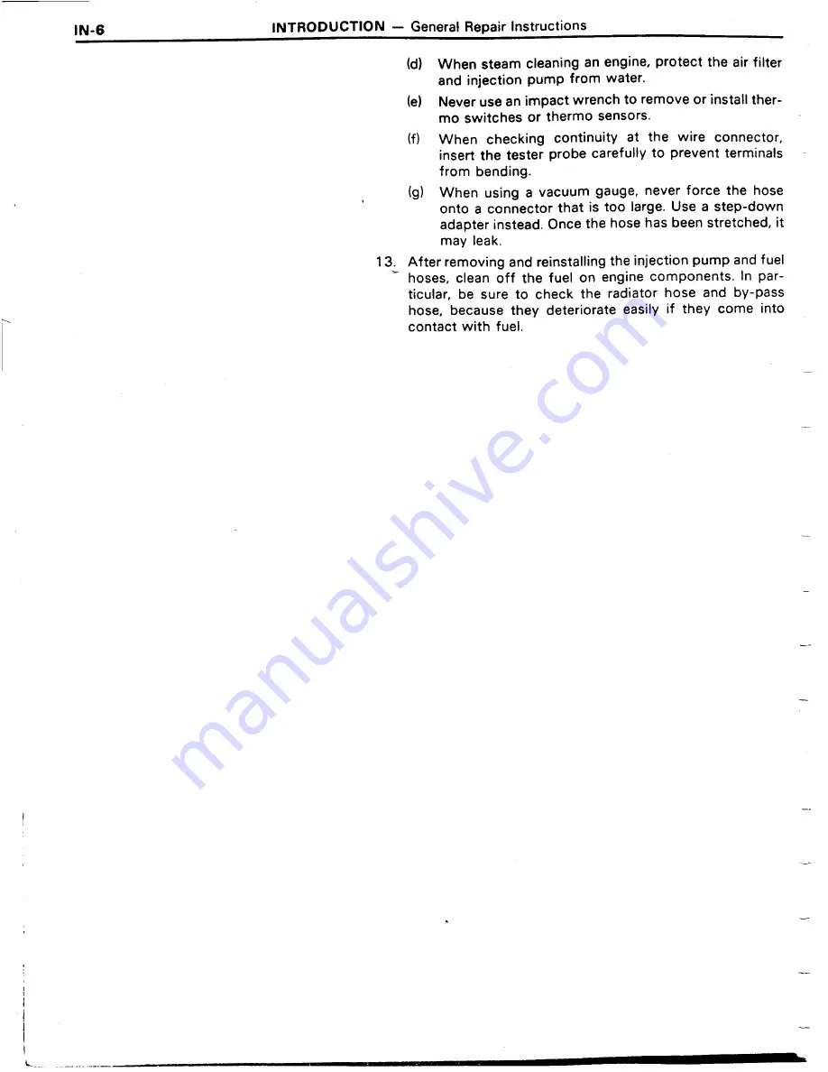 Toyota 11B Repair Manual Download Page 8