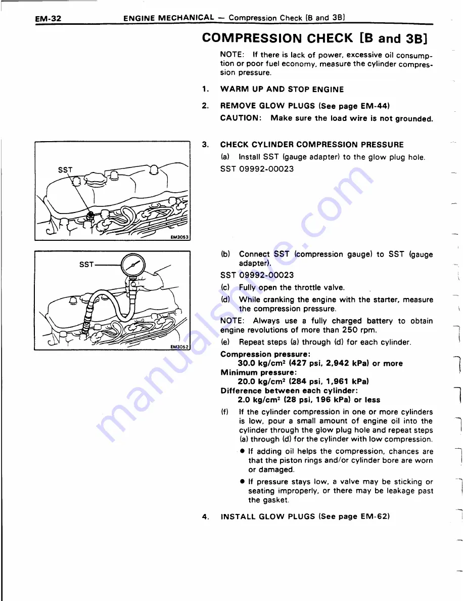 Toyota 11B Repair Manual Download Page 41