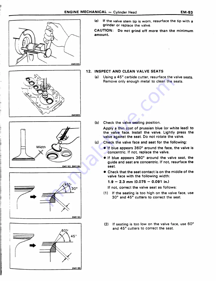 Toyota 11B Repair Manual Download Page 62