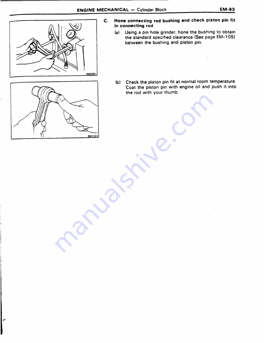 Toyota 11B Repair Manual Download Page 102