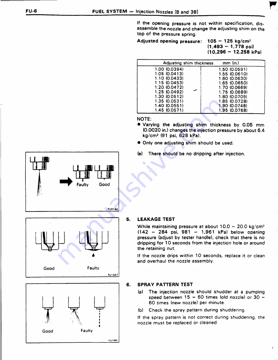 Toyota 11B Repair Manual Download Page 119