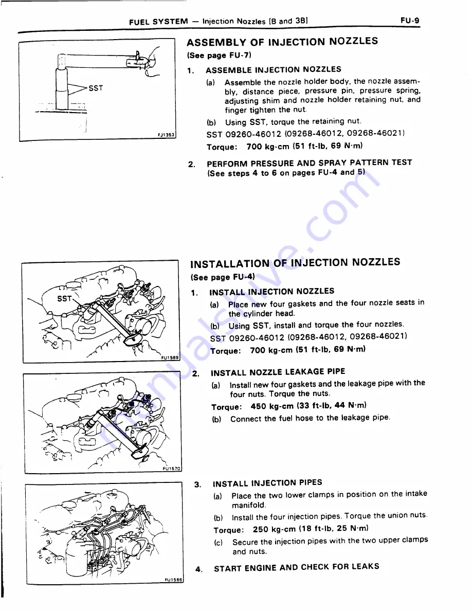 Toyota 11B Repair Manual Download Page 122