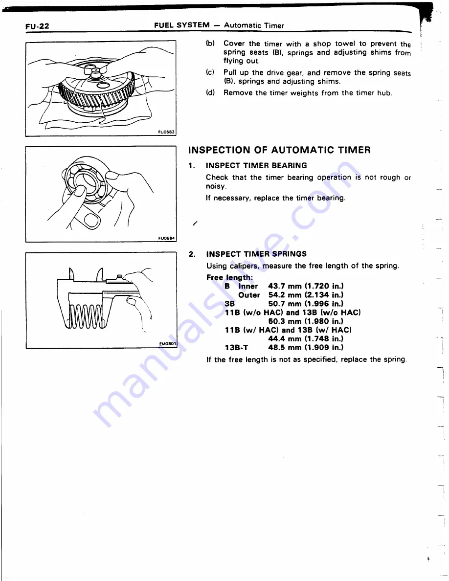 Toyota 11B Repair Manual Download Page 135