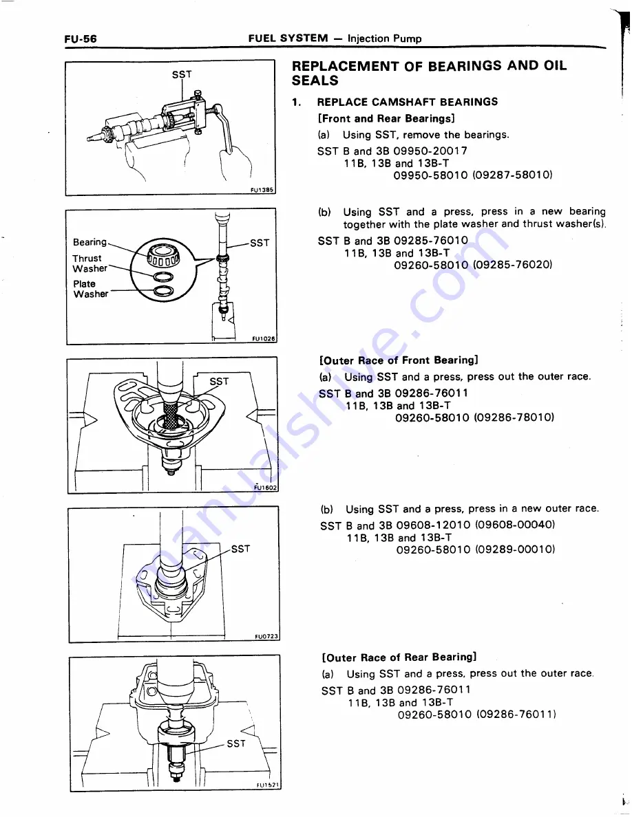 Toyota 11B Repair Manual Download Page 169