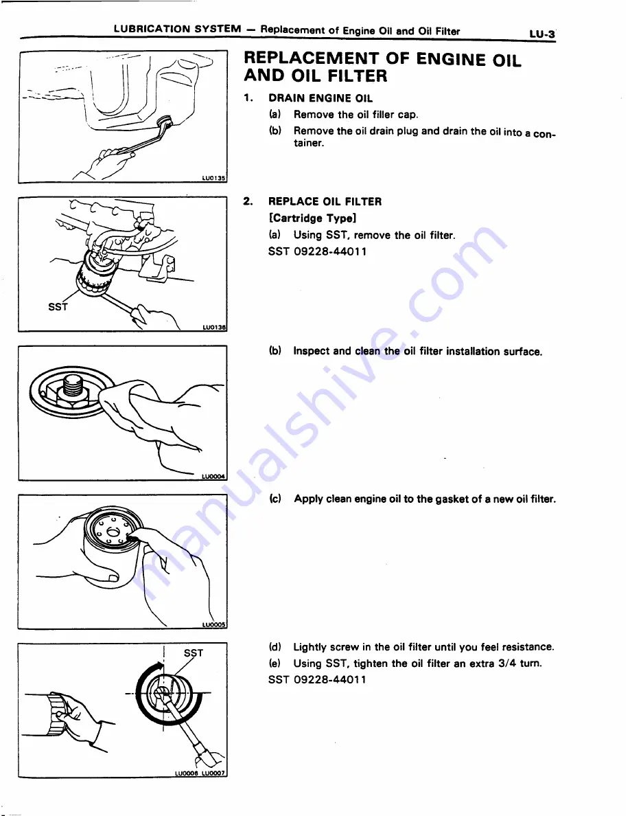 Toyota 11B Repair Manual Download Page 229