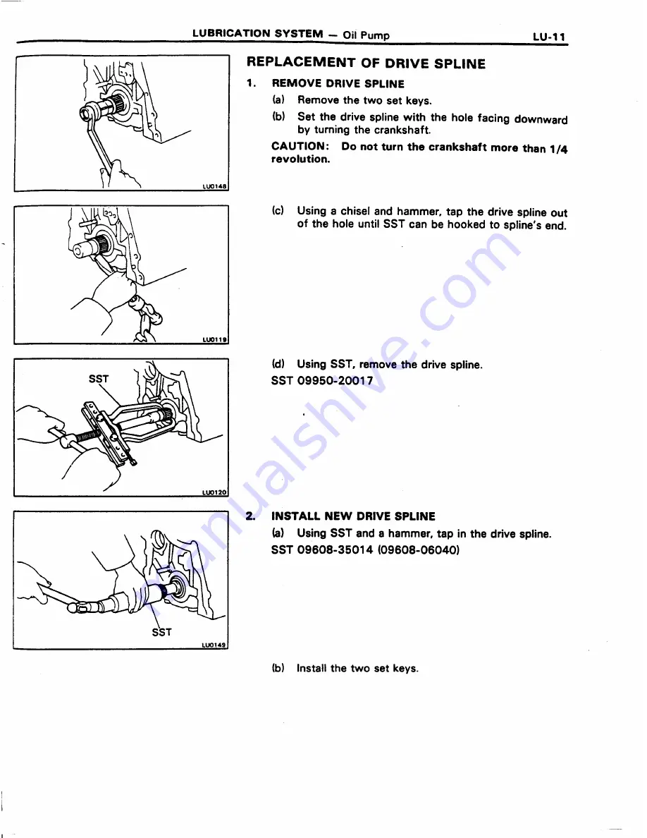 Toyota 11B Repair Manual Download Page 237