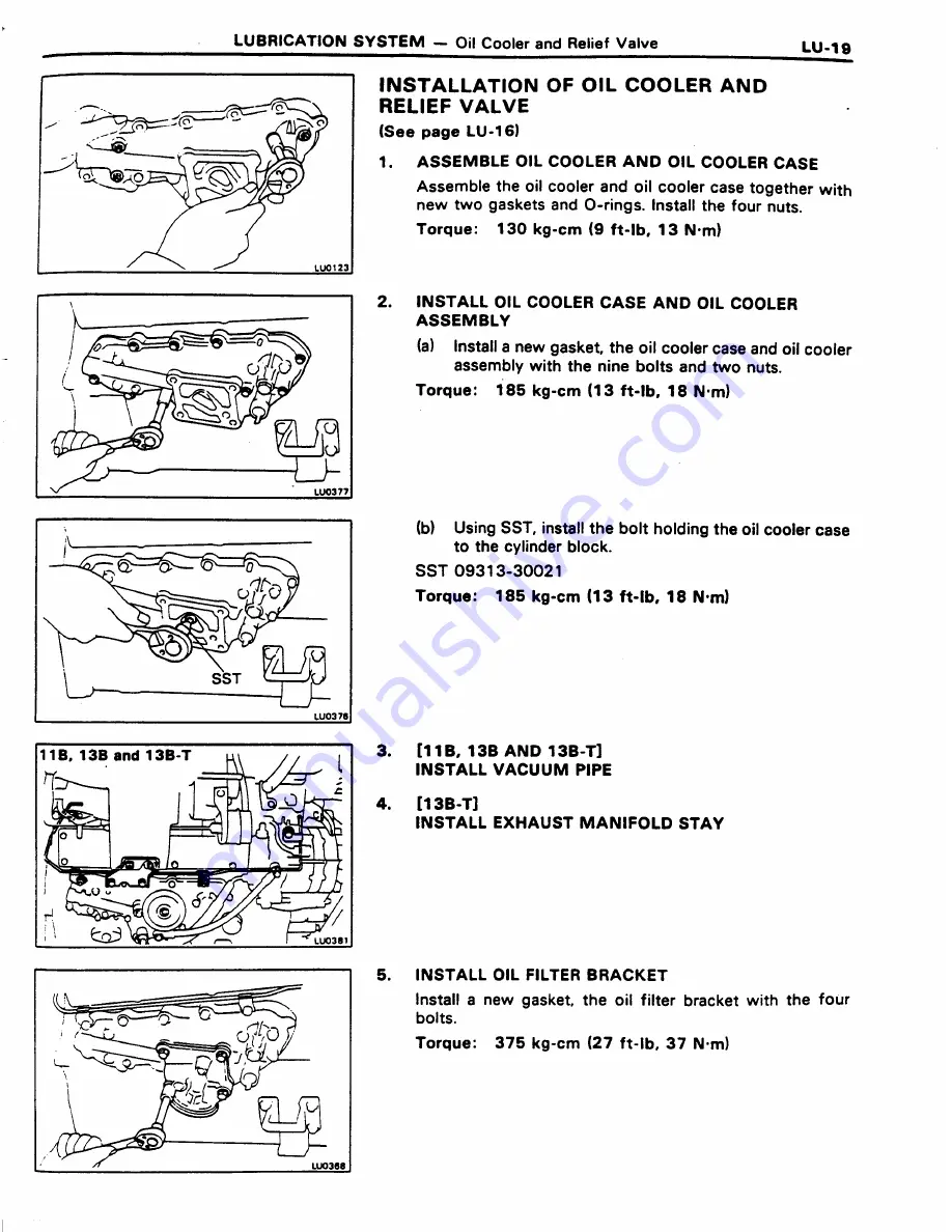 Toyota 11B Repair Manual Download Page 245