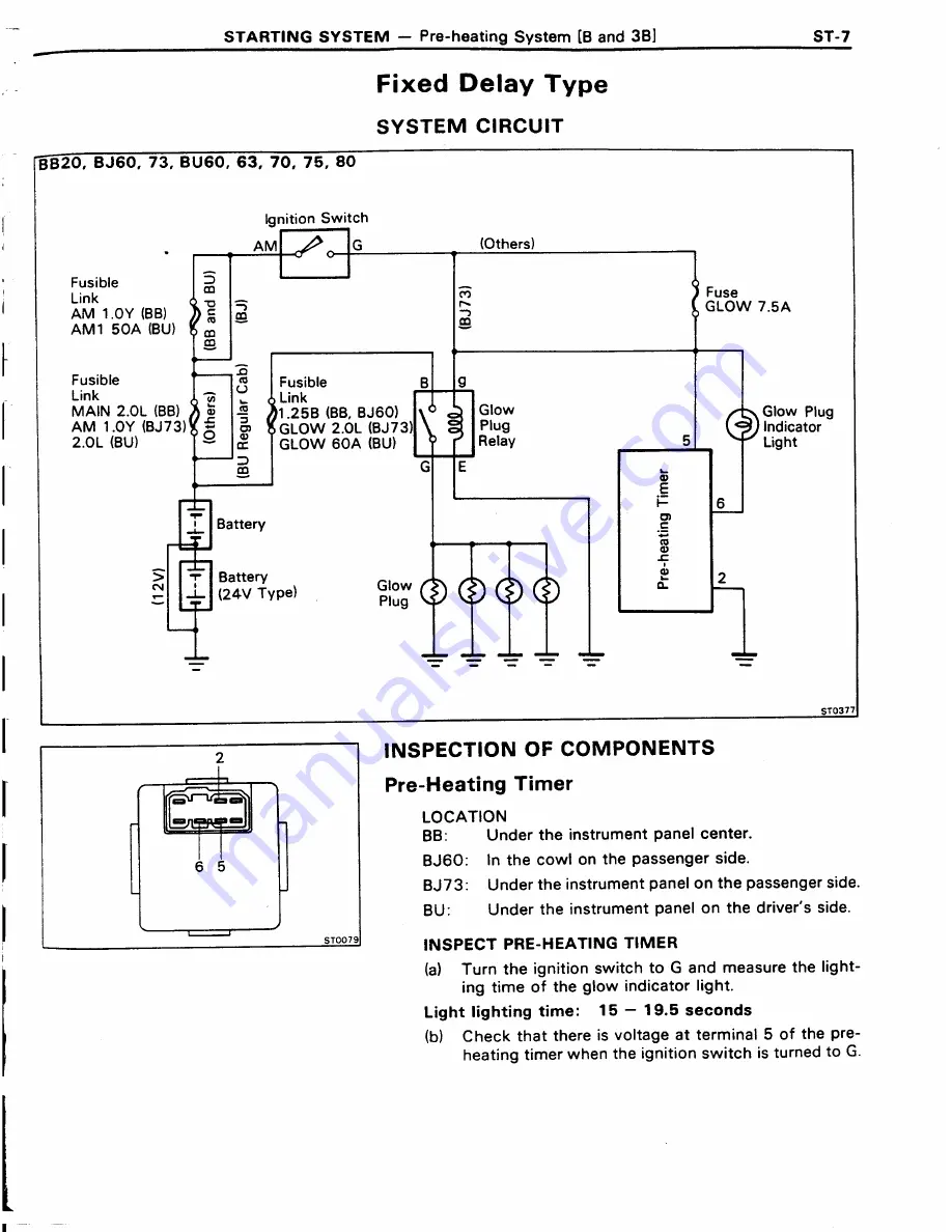 Toyota 11B Repair Manual Download Page 255