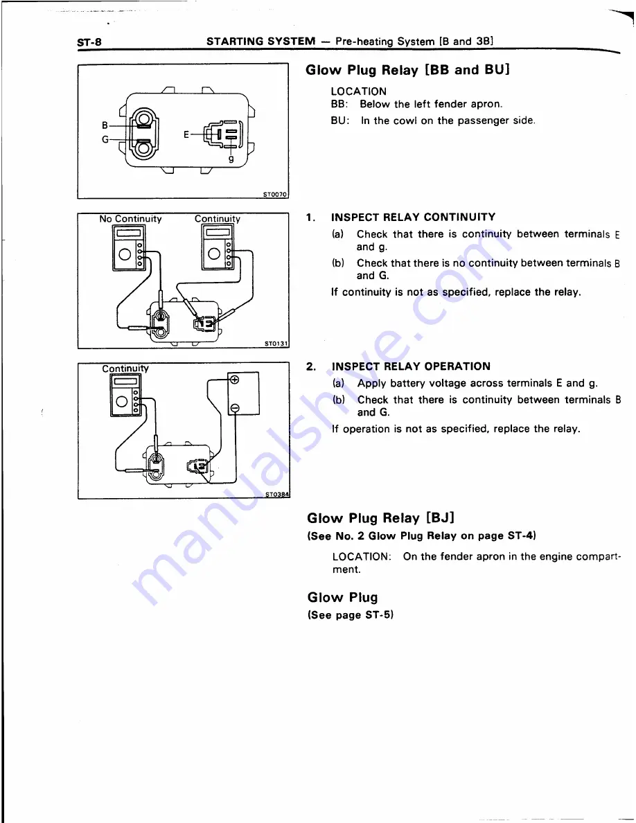 Toyota 11B Repair Manual Download Page 256