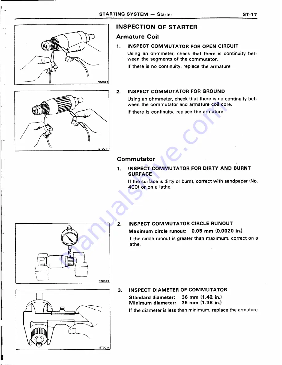 Toyota 11B Repair Manual Download Page 265