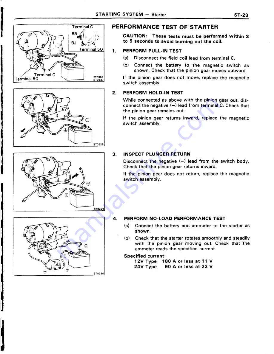 Toyota 11B Repair Manual Download Page 271