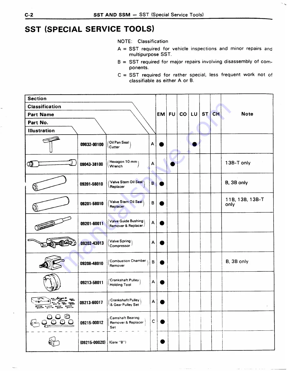 Toyota 11B Repair Manual Download Page 331