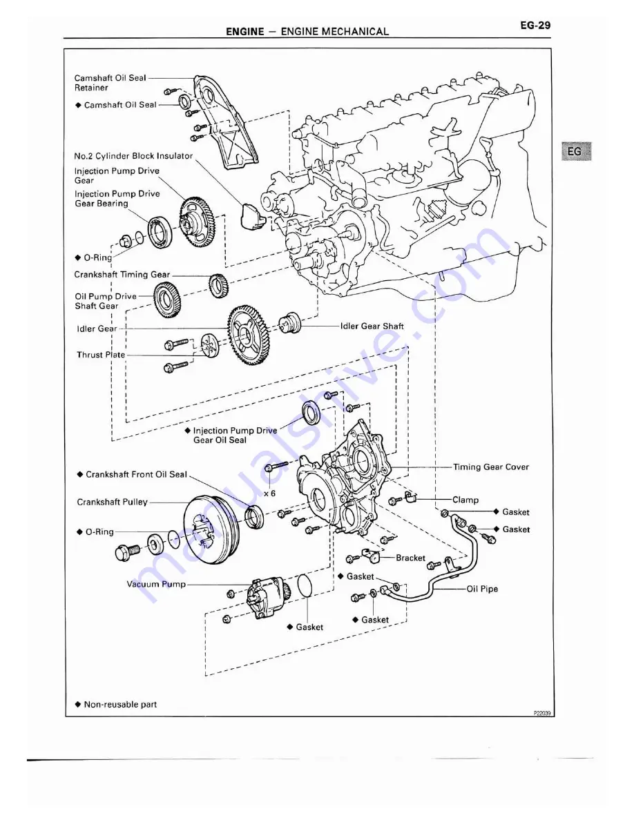 Toyota 1HD-FT Repair Manual Download Page 42