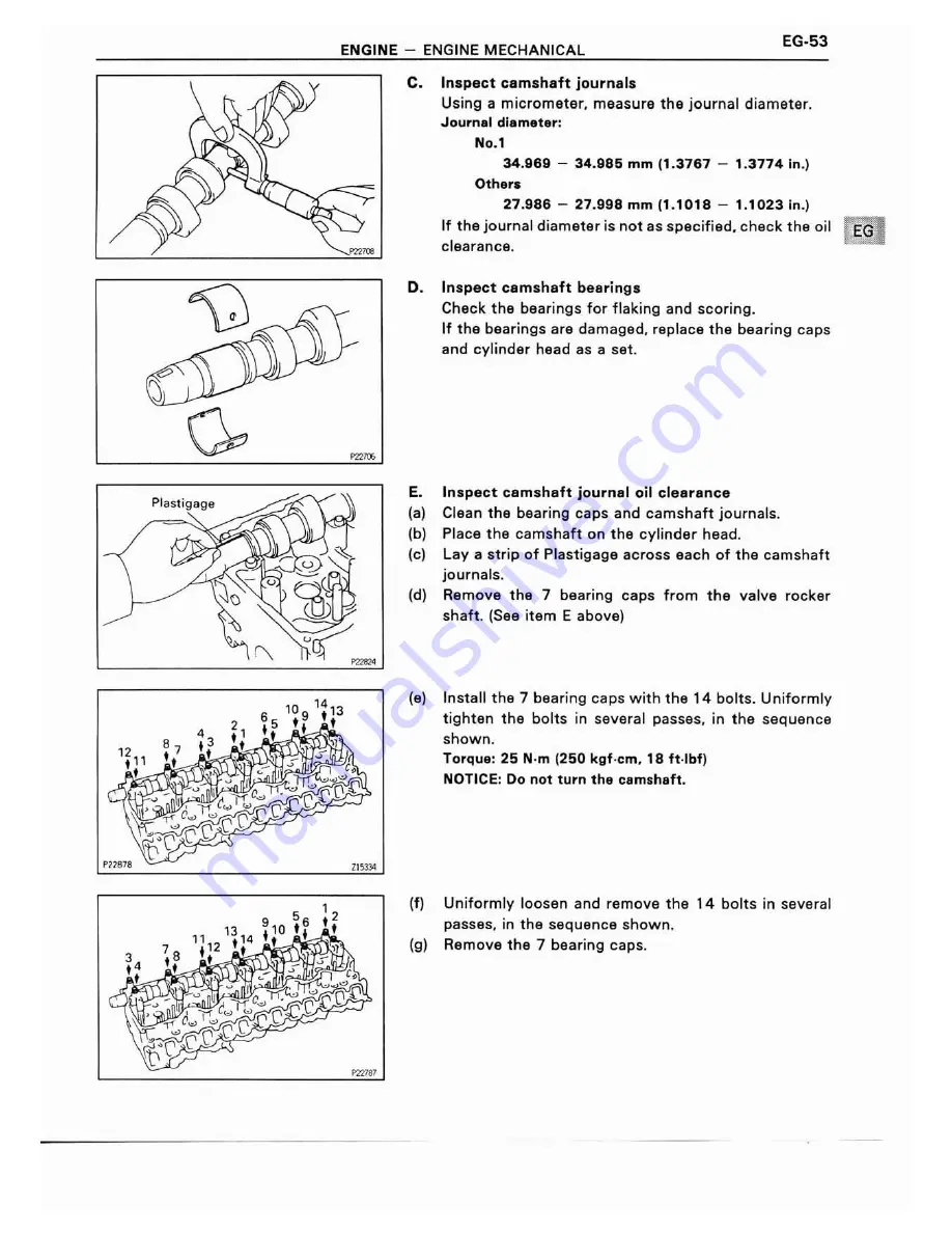 Toyota 1HD-FT Repair Manual Download Page 66