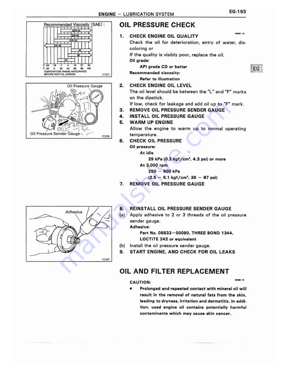 Toyota 1HD-FT Repair Manual Download Page 207