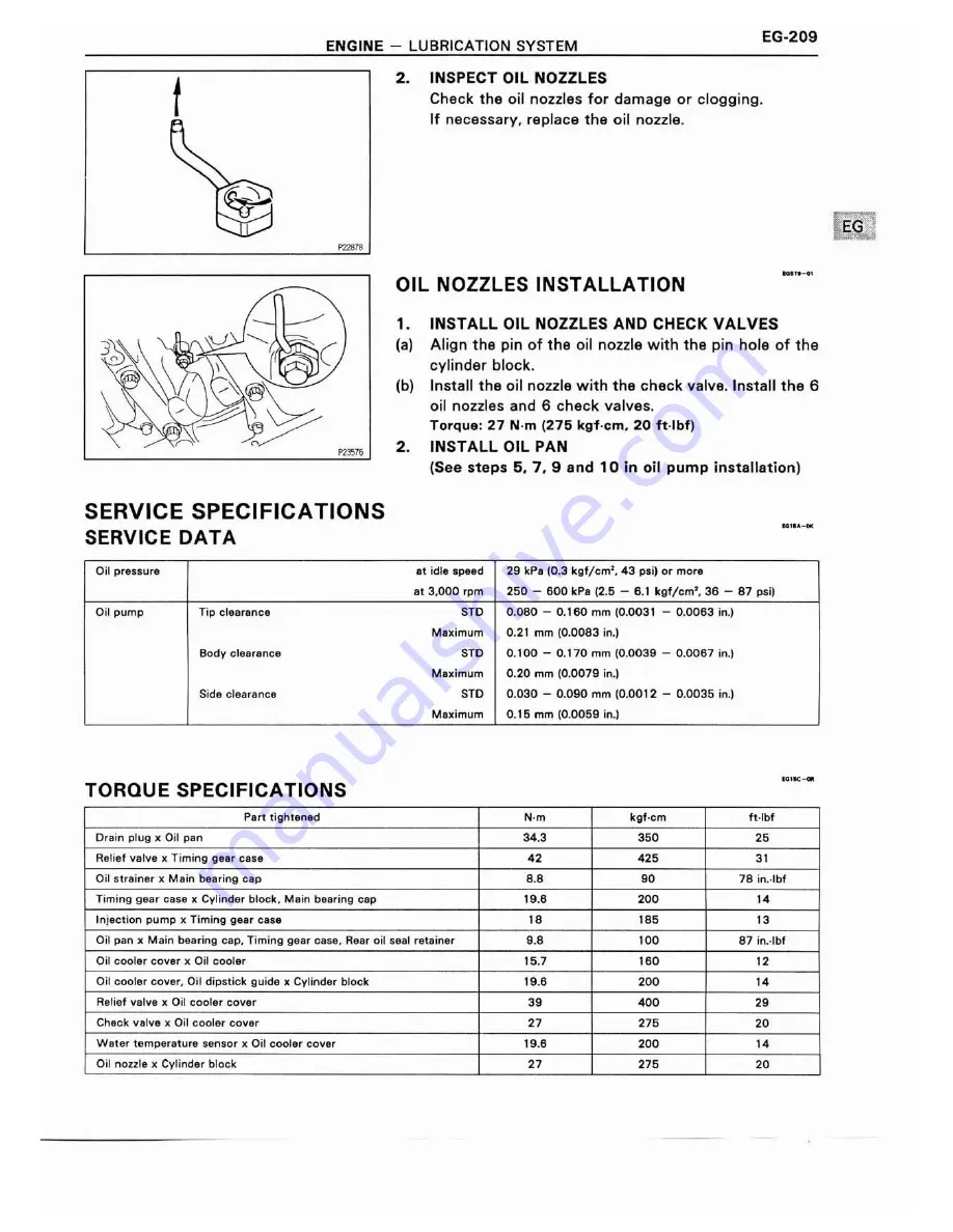 Toyota 1HD-FT Repair Manual Download Page 222