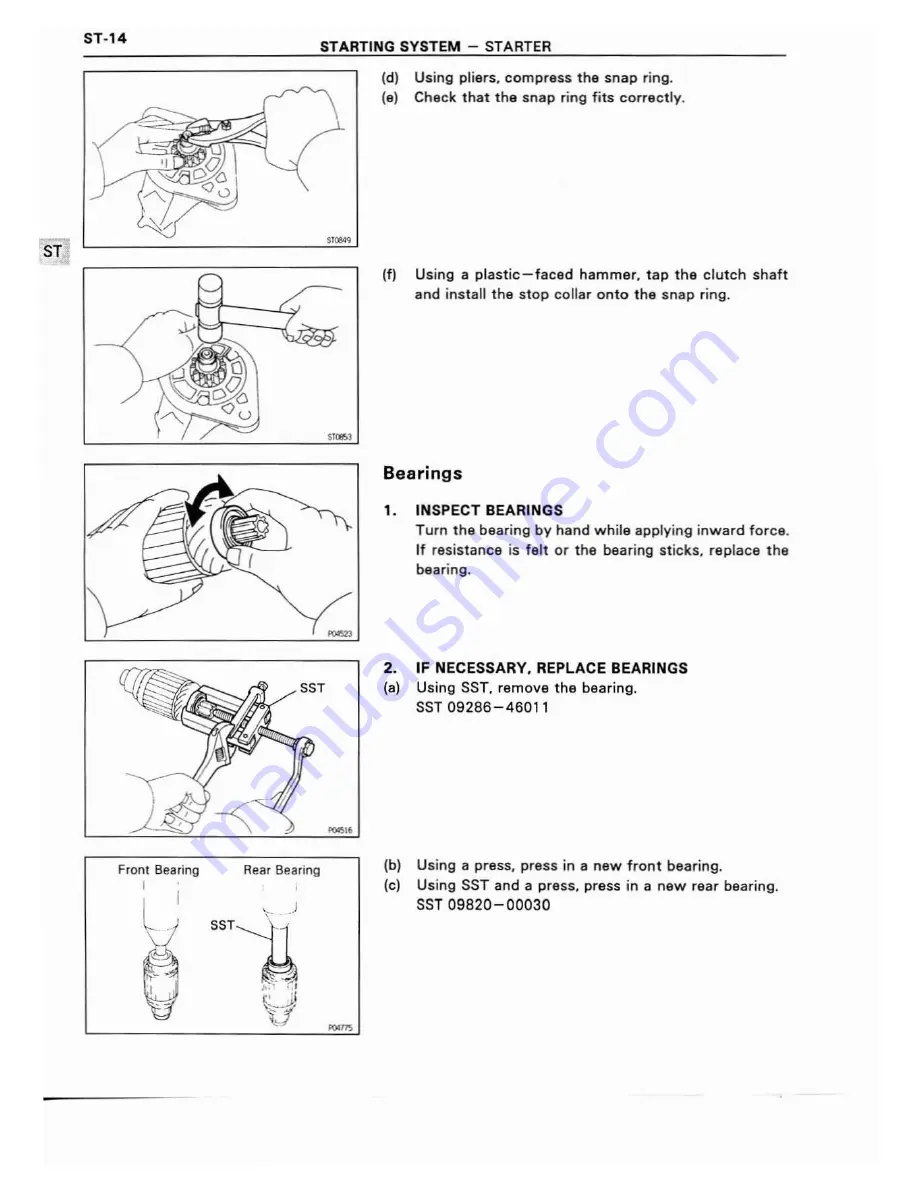 Toyota 1HD-FT Repair Manual Download Page 237