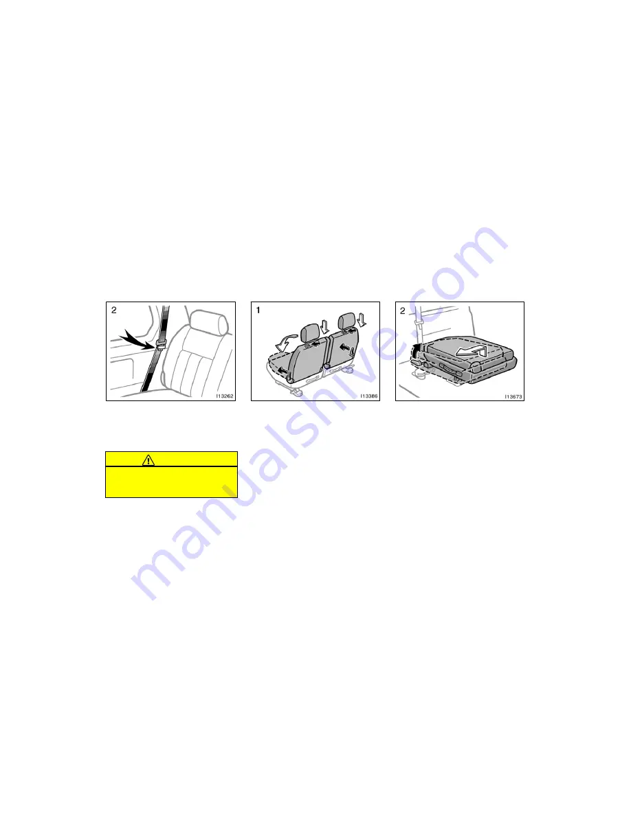 Toyota 2001 Land Cruiser Owner'S Manual Download Page 47