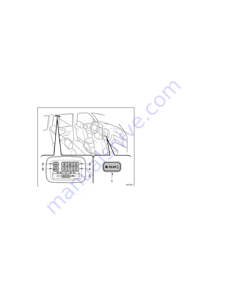 Toyota 2001 Land Cruiser Owner'S Manual Download Page 157