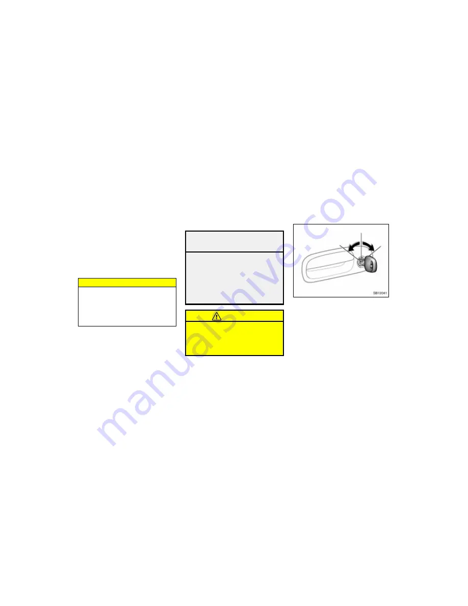 Toyota 2002 MR2 Spyder Owner'S Manual Download Page 18