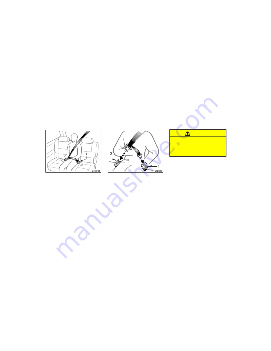 Toyota 2002 Sequoia Owner'S Manual Download Page 65